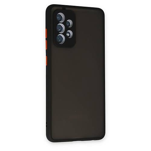 Galaxy A32 K�l�f Montreal Silikon Kapak - Siyah