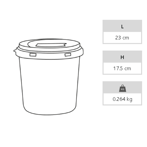 Enfekte T�bbi At�k Kovas� - 5 lt