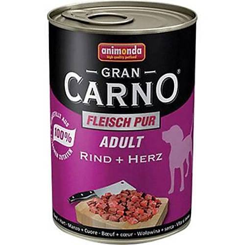 GranCarno S���r Etli ve Y�rekli Yeti�kin K�pek Konservesi 400 Gr