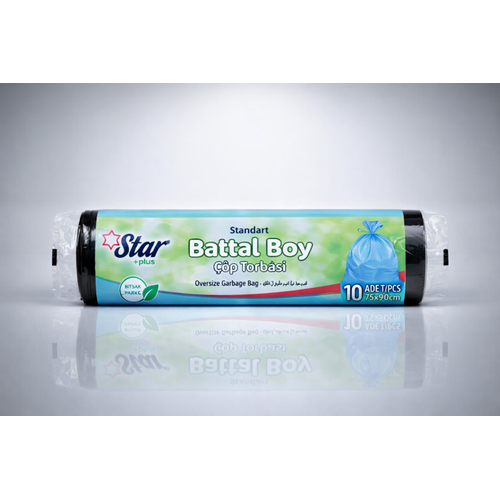 Star Plus Standart Battal Boy At�k Torbas� 75x90 cm 10 Adet Dayan�kl� B�y�k Boy At�k Po�eti