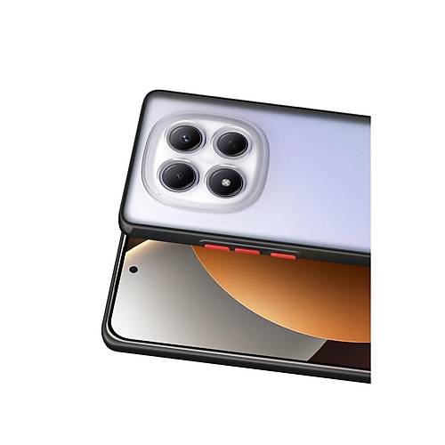 Redmi Note 15 Pro 5G Montreal Silikon Kapak - Siyah