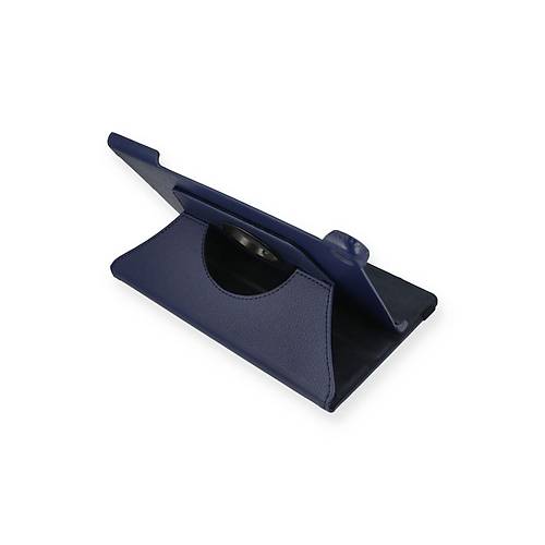 Tab M10 TB328FU K�l�f 360 Tablet Deri K�l�f - Lacivert