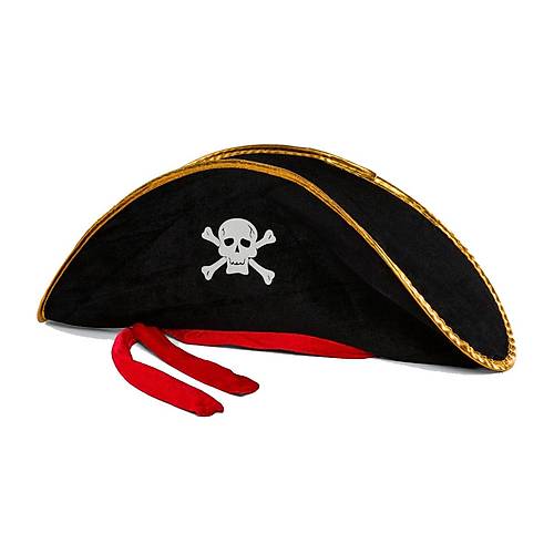 Yeti�kin Boy Kadife Jack Sparrow Denizci Kaptan Jack Korsan �apkas� 50X20 CM
