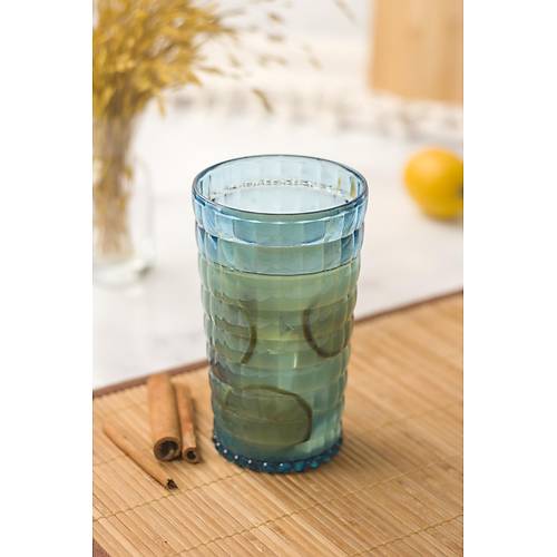 Allegra Aquamarin 6�l� Bardak Seti 750 ml Akrilik Malzeme - Cam De�ildir K�r�lmaya Dayan�kl�