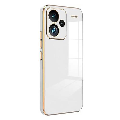 Redmi Note 13 Pro Plus K�l�f Volet Silikon - Beyaz