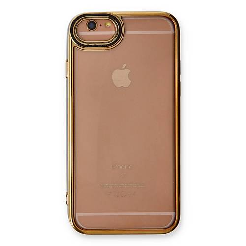 iPhone 6 K�l�f Liva Lens Silikon - Siyah