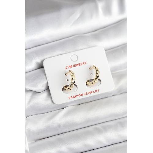 14K Gold Renk Kaplama CM Kad�n K�pe