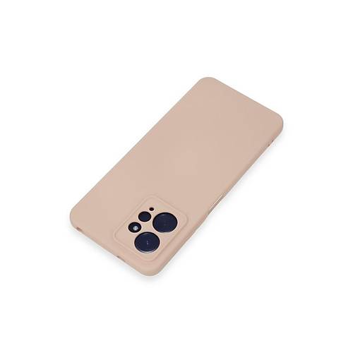 Redmi Note 12 4G K�l�f Nano i�i Kadife Silikon - Pudra