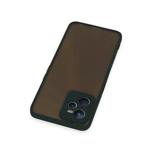 Realme C35 K�l�f Montreal Silikon Kapak - Ye�il