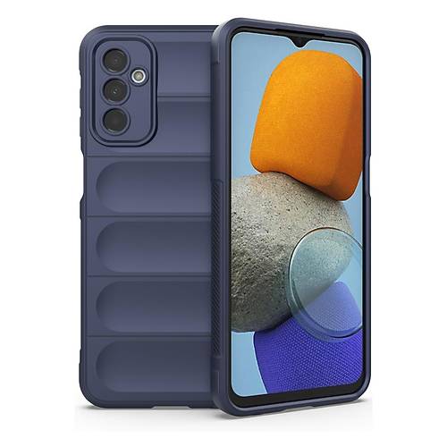 Galaxy M23 K�l�f Optimum Silikon - Lacivert