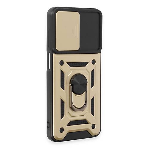 Galaxy A14 4G K�l�f Pars Lens Y�z�kl� Silikon - Gold