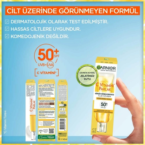 Skin Vitamin C Parlaklik Y�z Kremi SPF
