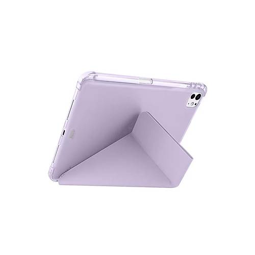 iPad Air 13 (2024) K�l�f Kalemlikli Mars Tablet K�l�f� - Lila