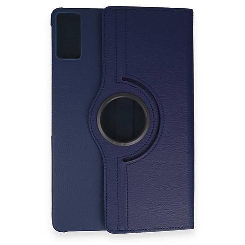 Tab M8 K�l�f 360 Tablet Deri K�l�f - Lacivert