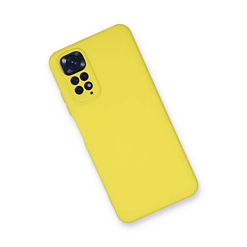 Redmi Note 11 K�l�f Nano i�i Kadife Silikon - Sar�