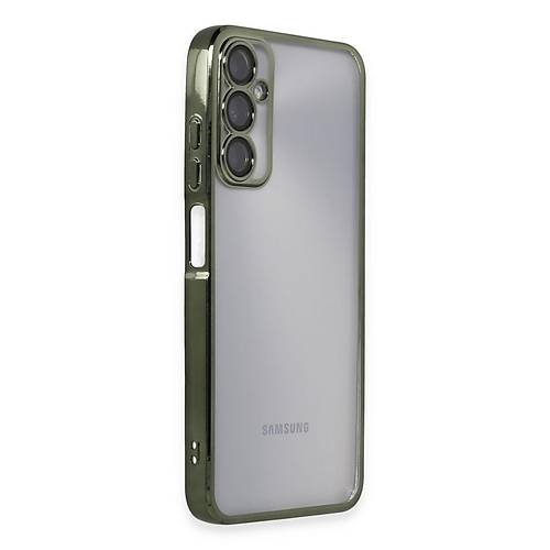Galaxy A05S K�l�f Razer Lensli Silikon - Ye�il