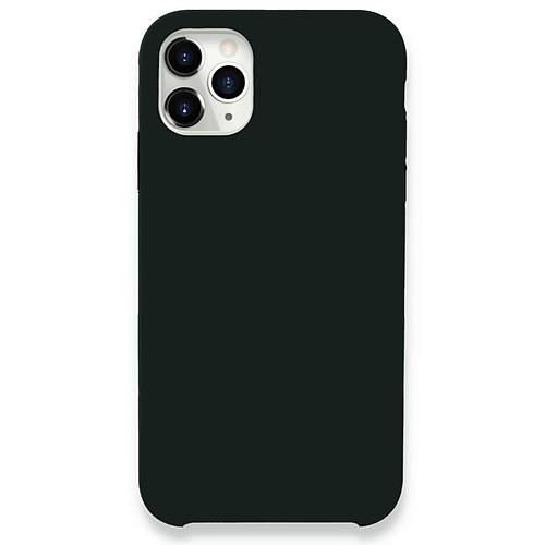 iPhone 11 Pro Max K�l�f Lansman Legant Silikon - Koyu Ye�il
