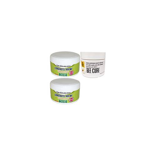 ��rek Otu Kremi B�y�k XL Boy 2x200 ml+ Bee Cure 150 ml Krem