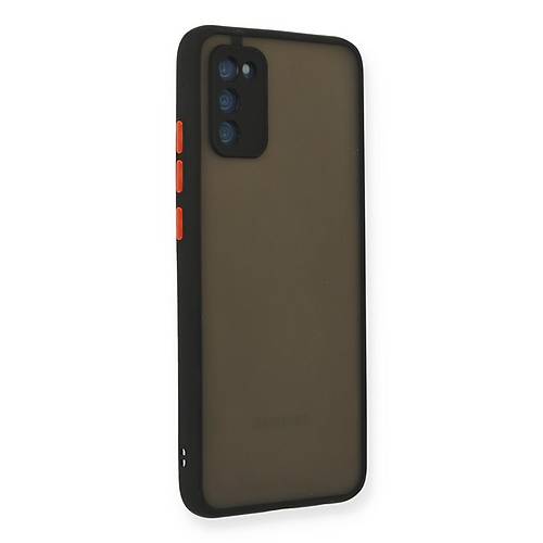 Galaxy A02S K�l�f Montreal Silikon Kapak - Siyah