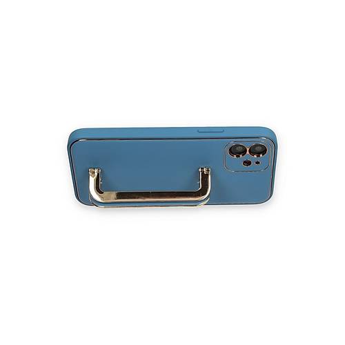 iPhone 12 K�l�f Coco Elit Kapak - Mavi