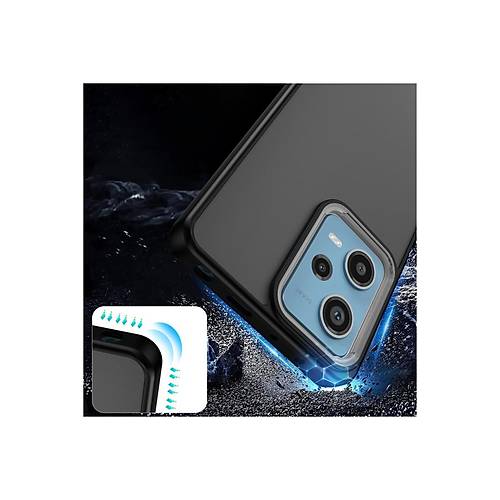 Redmi Note 12 4G K�l�f Elegant Kapak - Siyah