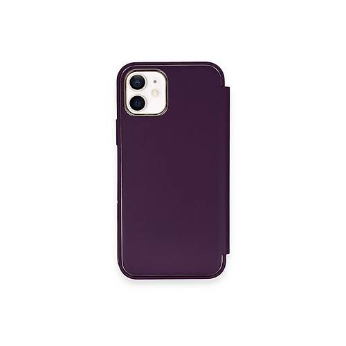 iPhone 12 K�l�f Dolpin Kapakl� - Derin Mor