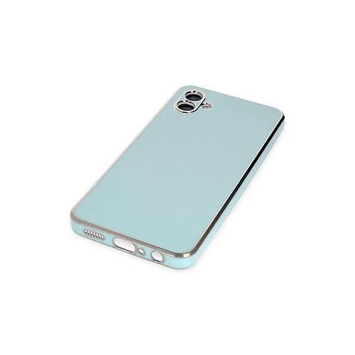 Galaxy A04 K�l�f Volet Silikon - A��k Ye�il