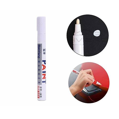 Paint Oto Lastik R�tu� Boya Kalemi Beyaz