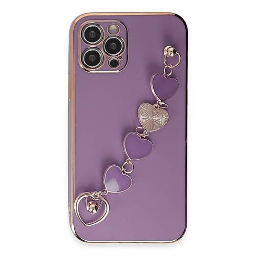 iPhone 12 Pro K�l�f Esila Silikon - Mor