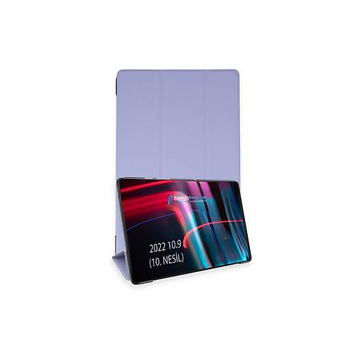 iPad 2022 10.9 (10.nesil) K�l�f Tablet Smart K�l�f - Lila