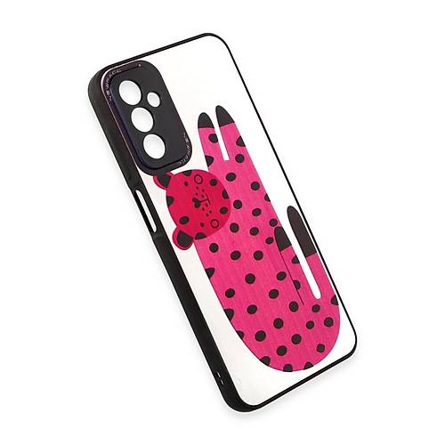 Galaxy M23 K�l�f Mirror Desenli Kapak - Mirror - 12