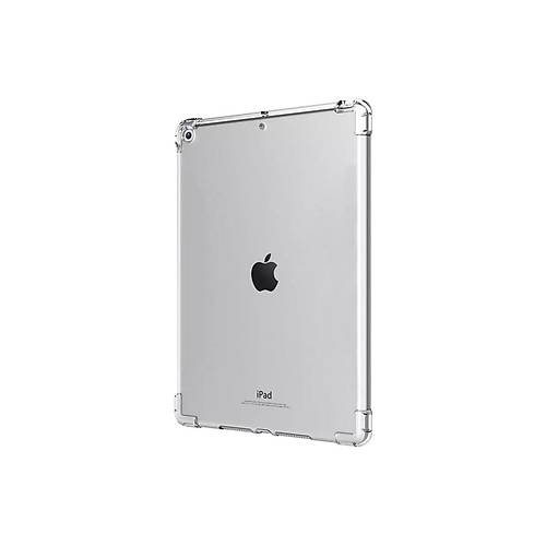 iPad 10.2 (7.nesil) K�l�f Anti Shock Tablet Silikon - �effaf