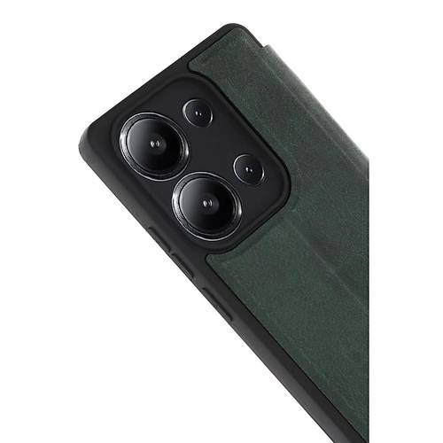 Redmi 15C 4G Flip Cover - Ye�il