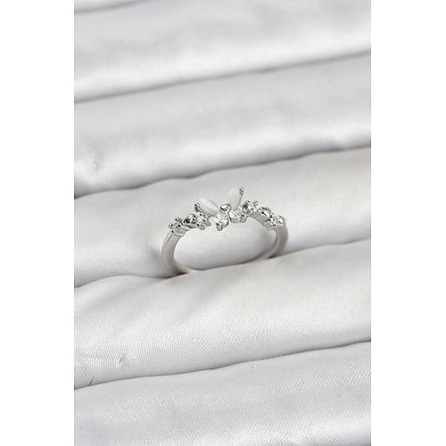 Kelebek Model G�m�� Renk Pirin� Kad�n Y�z�k