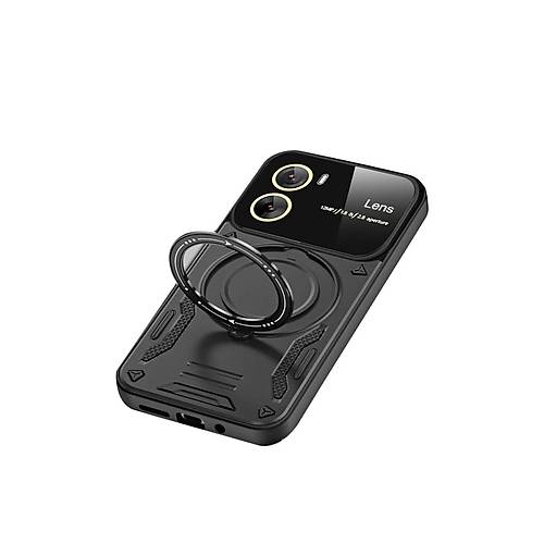 Y16 K�l�f Joy Lens Standl� Kapak - Siyah
