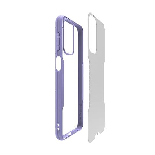 Galaxy A23 4G K�l�f Platin Silikon - K�rm�z�