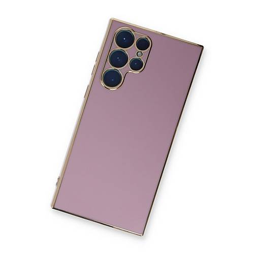 Galaxy S22 Ultra K�l�f Volet Silikon - Mor