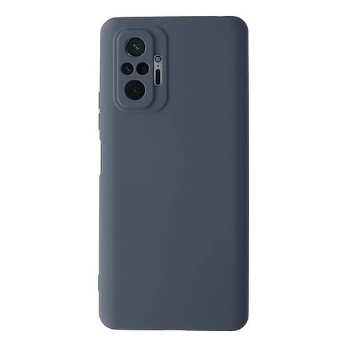 Redmi Note 10 Pro K�l�f Nano i�i Kadife Silikon - Gri