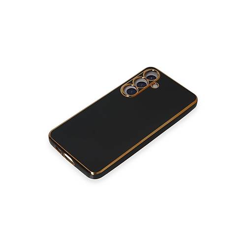 Galaxy S24 K�l�f Volet Silikon - Siyah