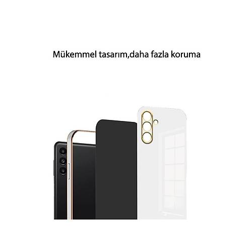 Galaxy M15 K�l�f Volet Silikon - Siyah