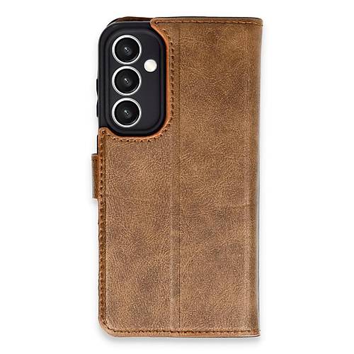 Galaxy S23 FE K�l�f Trend S Plus Kapakl� K�l�f - Taba