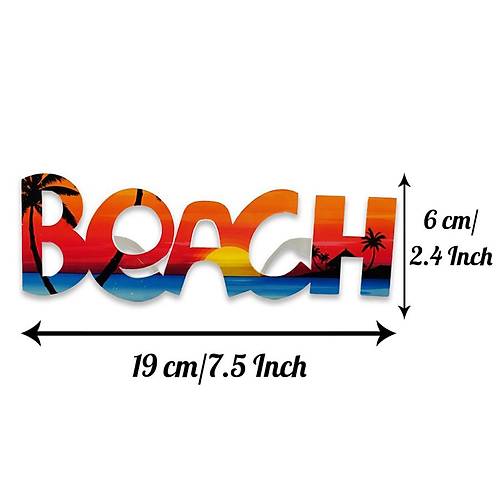 Beach Yaz�l� Parti G�zl��� Yaza Merhaba Hawaii Show G�zl��� 19x6 cm