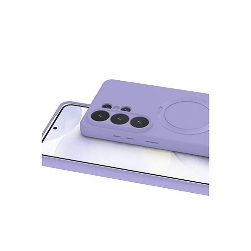 Galaxy S26 Ultra Regal Magsafe Standl� Kapak - Lila