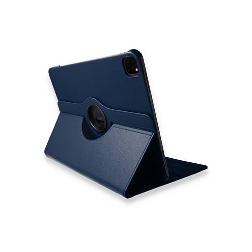 iPad Air 4 10.9 K�l�f 360 Tablet Deri K�l�f - Lacivert