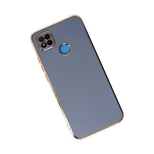 Redmi 9C K�l�f Volet Silikon - Mavi
