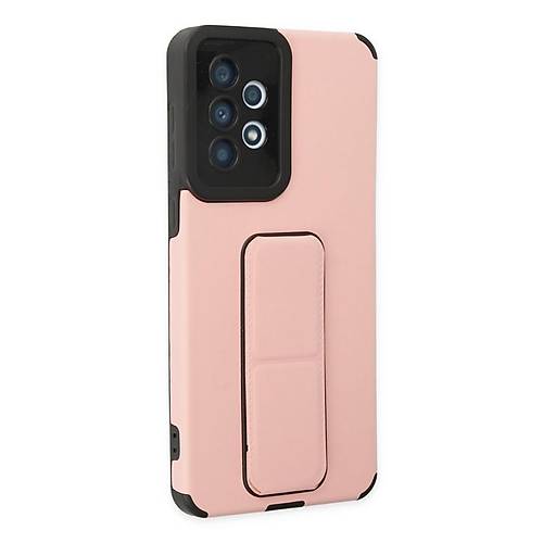 Galaxy A33 5G K�l�f Mega Standl� Silikon - Pudra