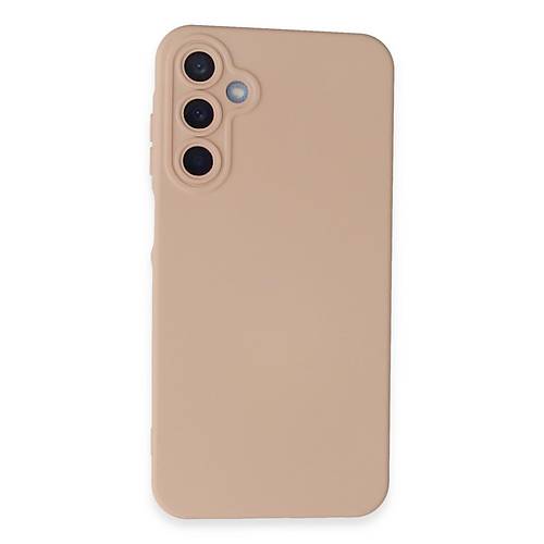 Galaxy A05S K�l�f Nano i�i Kadife Silikon - Pudra