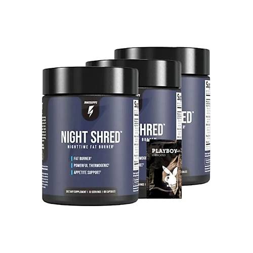 Night Shread Time Fat Burner Fitlik  60 L� X 3 Adet 1 Jel Hediye