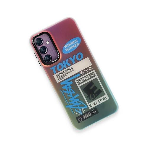 Galaxy A14 4G K�l�f Estoril Desenli Kapak - Estoril - 1