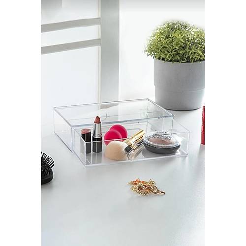 �effaf �ekmece Makyaj Tak� Organizeri D�zenleyici 10�18�4 cm